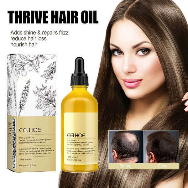 How to Reduce Daily Hair Loss & Revive Thin?Dry Hair with Rosemary Hair Oil
