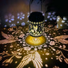 Create Outdoor Atmosphere? Outdoor solar hummingbird patterned courtyard light