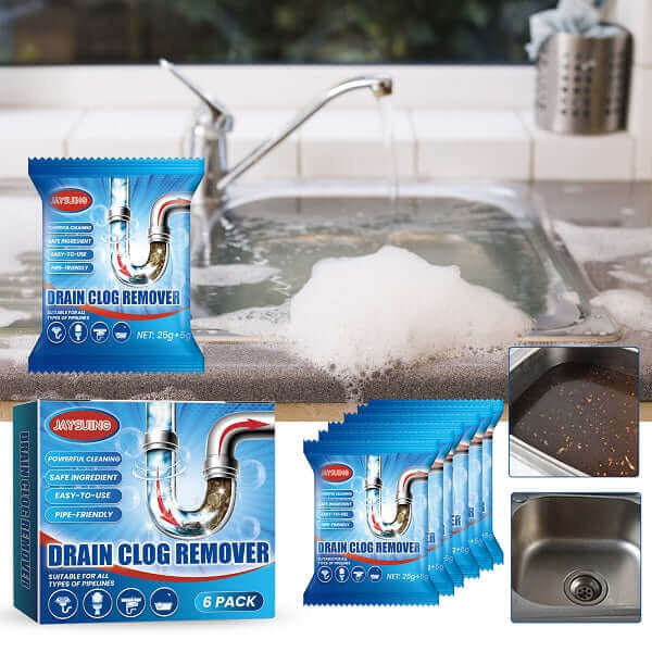 How to Say Goodbye to Clogged Drains!?Try This Drain Clog Remover Powder