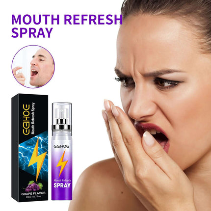 Fresh Oral Spray, Eliminate Bad Breath, Refresh Breath, Long-Lasting Fragrance, Portable Spray, Prevent Odor EELHOE