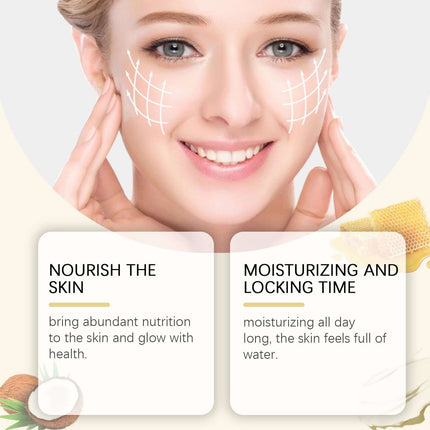 Tallow Honey Body Balm, Moisturizing & Nourishing, Maintain Skin Elasticity,Deep Penetrating Moisture,Long-Lasting Hydration,Multi-Purpose Use,Rich, Non-Greasy Formula,Restores Skin Elasticity