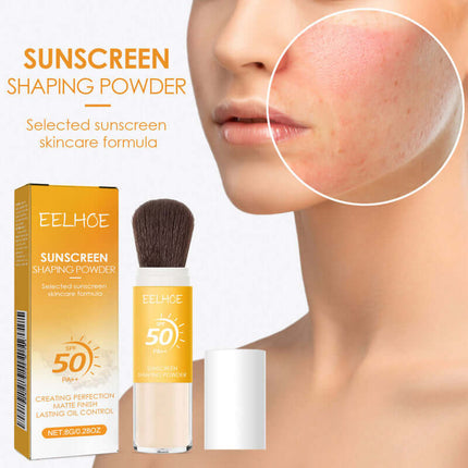 Setting Powder, Daily Makeup, Waterproof & Concealing, Natural & Lightweight, Breathable, Easy Application, Oil Control, Long-Lasting & Smudge-Proof  EELHOE