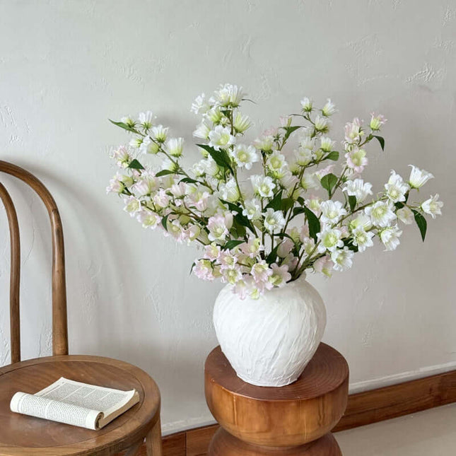 Bluebell Real touch Silk Artificial Flowers with Long Stems, Highly Realistic,Wedding & Home Decor, Living Room & Dining Table, Flower Arrangement