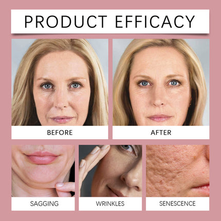 Collagen Mask, Hyaluronic Acid, Facial Care, Plump & Supple Skin, Deep Hydration, Moisture Lock, Long-lasting  EELHOE