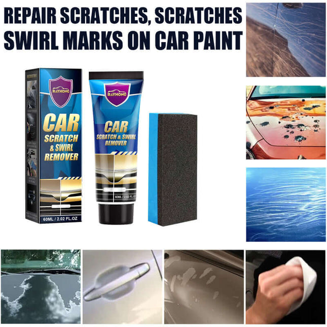 Car Scratch Repair Paste, Car Maintenance, Refurbish , Scratches & Scrapes, Polishing & Touch-up Paint, Car Surface Repair Paste, Easy to Operate, Save Effort Rayhong