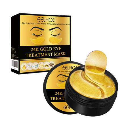 Hyaluronic Acid Eye Mask Patches, Eye Contour Skin Care, Gentle Hydration, Deep Nourishment, Elastic Eye Skin, Soft Lifting Patches, Reduce Wrinkles  EELHOE