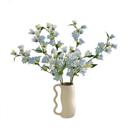 Bluebell Real touch Silk Artificial Flowers with Long Stems, Highly Realistic,Wedding & Home Decor, Living Room & Dining Table, Flower Arrangement