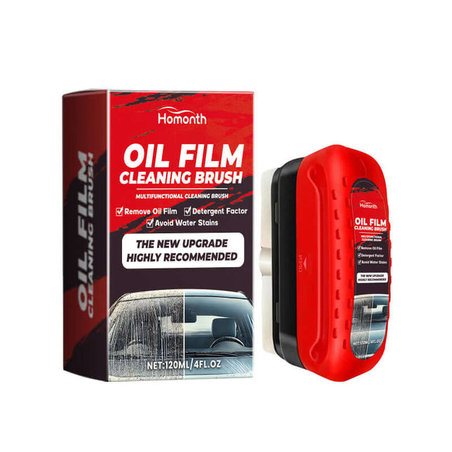 Car Windshield Cleaner, Refurbishing Stain Removal, Oil Film Cleaning, Dust Resistance, Water Stain Reduction, Easy-to-Use Cleaner  Homonth