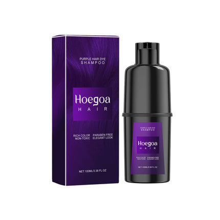 Hair dyeing and shampoo,Gentle And Non-Irritating, No Harm To Scalp, DIY, Long-Lasting And Easy To Color, Clean Scalp, Repair Hair, Increase Gloss, Deep Moisturizing,  Easy to color Hoegoa