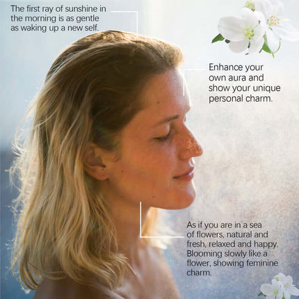 Brazilian Perfume, Light Scent, Fresh Natural Women's Fragrance, Long-Lasting, Jasmine, Woody Floral, Charming Perfume, Suitable for Dating, Daily, Business    Roxelis
