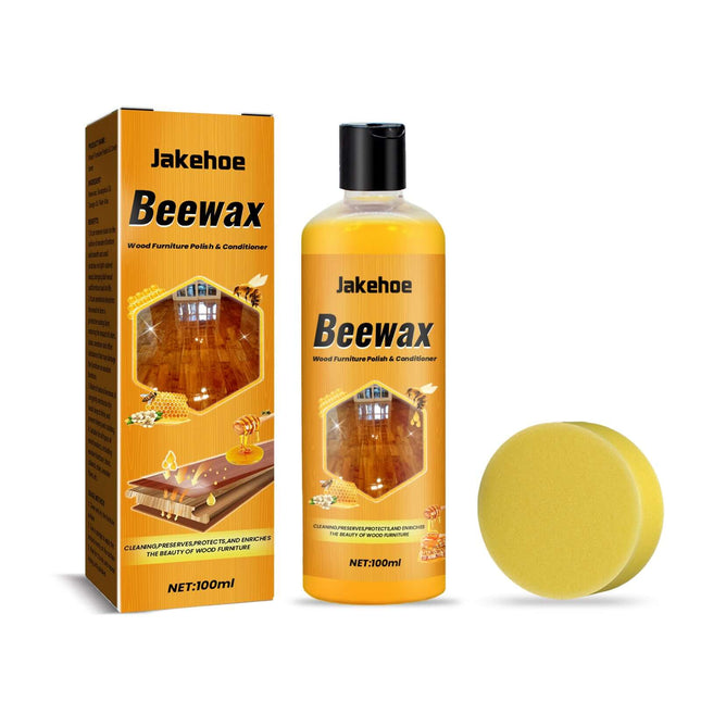 Home Wooden Floor Cleaner with Protection Wax | Stain Removal, Dust Prevention & High Gloss Shine | Easy-to-Use Wood Floor Maintenance Solution Jakehoe
