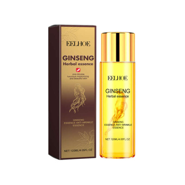Ginseng Anti-Wrinkle Rejuvenating Serum，Collagen Moisturizing, Deep Hydration, Tightens Facial Skin, Leaves Skin Smooth, Supple & Elastic  EELHOE