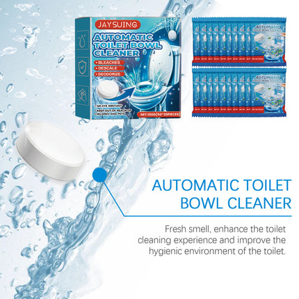 Toilet Cleaning Tablets, Strong Formula, Easy Toilet Cleaning, High-Efficiency Stain Removal, Scale & Odor Removal, Toilet Effervescent Tablets, Simple to Use  JAYSUING