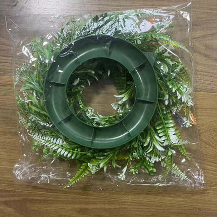 Spring Artificial Wildflower Plastic Wreaths, Door Hangings, Home Decor, Artificial Plants,Artificial Greenery Garland