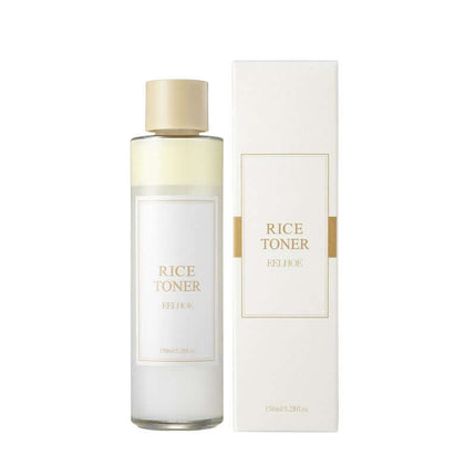 Rice Facial Toner, Deep Hydration, Skin Barrier Repair, Tightening & Moisturizing, Oil Control, Refreshing Non-Greasy, Skin Tone Brightening, Fast Absorption, Exfoliating, Pore Tightening  EELHOE