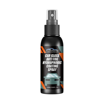 Car Cleaning Spray, Windshield & Rearview Mirror Suitable, Reduce Water Stains, Multi-Stain Cleaning, Hydrophobic, Water Repellent, Anti-Fog, Easy to Use  Rayhong