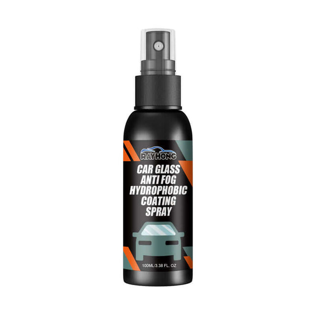 Car Cleaning Spray, Windshield & Rearview Mirror Suitable, Reduce Water Stains, Multi-Stain Cleaning, Hydrophobic, Water Repellent, Anti-Fog, Easy to Use  Rayhong