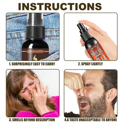 April Fools' Prank Stink Spray Set, Poop-Smell Prank Toy, Intense Odor Entertainment, Long-Lasting Stinky Joke Prop, Extremely Smelly Gag Gift   Jue-Fish