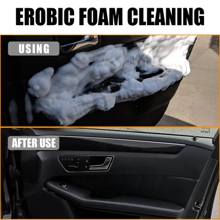 Car Interior Foam Cleaner, Waterless, Stain Removal, Suitable for Seats, Ceiling, Dashboard, Easy to Use Rayhong