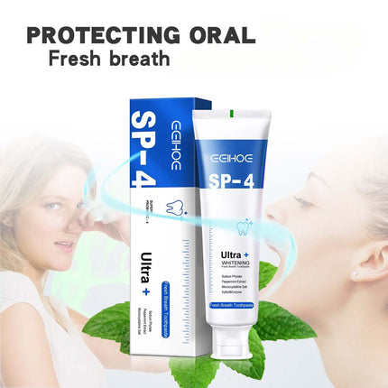 Probiotic CleanToothpaste, Clean Dental Odor, Care for Oral Cavity, Daily Teeth Cleaning, Brightening, Reduce Tooth Stains, Nursing Toothpaste  EELHOE