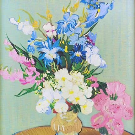 Artificial Flower,High-Realism Clematis-Centered Mixed Bouquet_Silk-Like Home Flower Arrangement,Photo Prop