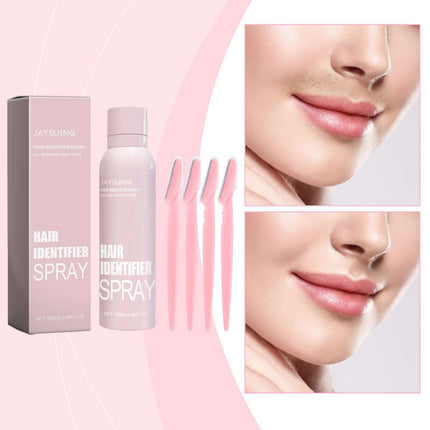 Facial Hair Removal Spray, Easily Soften Hair, Facial Skin Cleansing, Quick Hair Softening,Gentle Cleaning, Hair Removal Spray,Dual-Action,Long-Lasting ,Instantly Visible Results,Easy, Mess-Free Application
