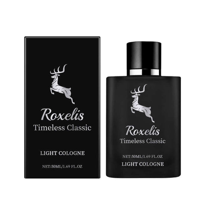 Charming Cologne Perfume, Classic Cologne, Natural & Fresh, Exudes Elegance, Long-Lasting Scent, Light & Delicate, Portable, Idea for Dating Roxelis