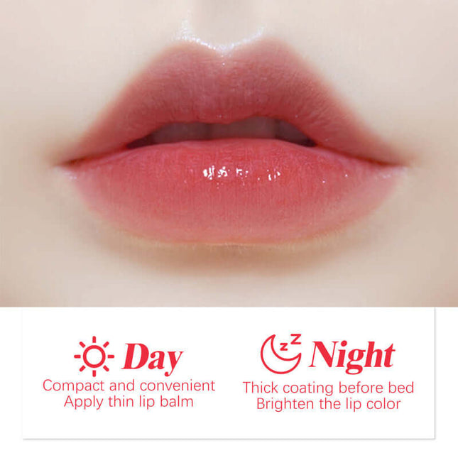 Ladies Jelly Lip Mask, Moisturizing & Hydrating, Lip Lines Lightening, Deep Nourishing, Lip Color Brightening, Chapped Lips Repairing, Easy to Use, Plant Extracts   West&Month
