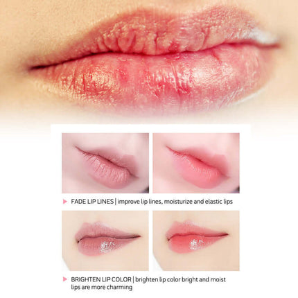 Ladies Jelly Lip Mask, Moisturizing & Hydrating, Lip Lines Lightening, Deep Nourishing, Lip Color Brightening, Chapped Lips Repairing, Easy to Use, Plant Extracts   West&Month