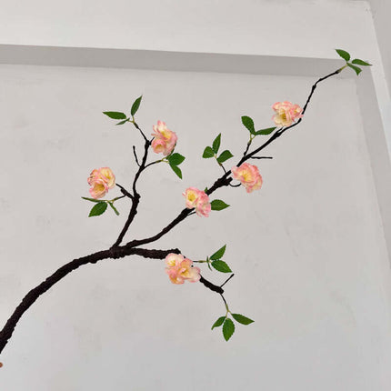 Foam Plum Blossom Artificial Flowers  that Look Real For Decor, Artistic Style, Flower Arrangment,Fake Flower Ornament, Withered Branch Plum, Shapeable Soft