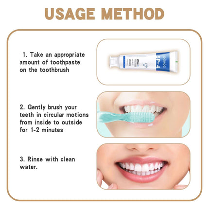 Probiotic CleanToothpaste, Clean Dental Odor, Care for Oral Cavity, Daily Teeth Cleaning, Brightening, Reduce Tooth Stains, Nursing Toothpaste  EELHOE