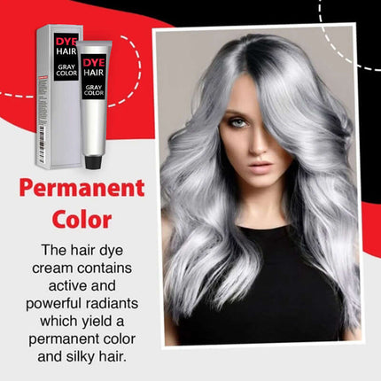 Hair Dye, Gray Hair Dye, Trendy Hair Dye Cream, Easy Coloring, Hair Protection & Long-Lasting, Gentle & Non-Damaging, Beautiful Color Effect, Easy to Use  EELHOE