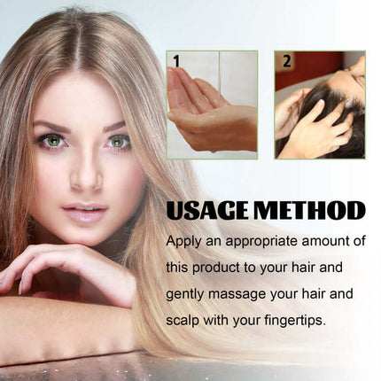 Herbal Hair Oil, Hair Cleansing, Gentle Scalp Nourishment, Strengthen Hair, Scalp Cleaning, Hair Care, Smooth Hair Oil, Reduce Hair Loss  OUHOE