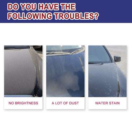 Car Coating Spray, Quick Stain Removal, Water-Proof & Stain-Proof, Shine Restoration, Paint Surface Maintenance, Stain Removal & Blackening Brightening, Car Coating, Nano Coating Spray Rayhong