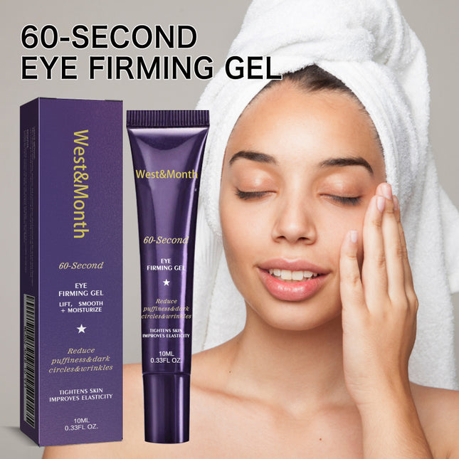 Eye Firming Gel, Tighten Eye Skin, Brighten Complexion, Eye Cream, Reduce Fine Lines, Dark Circles, Deep Hydration   West Month