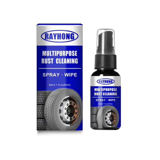 Multipurpose Rust Cleaning,Auto Rust Inhibitor Lubricant, Suitable for Metal Doors & Windows, Cleaning & Rust Removal, Loosening Screws & Bolts, Rust Converter, Preventing Stain Reoxidation Rayhong