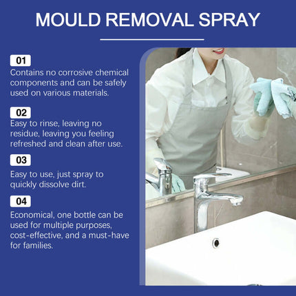 Bathroom Cleaner, Powerful Stain Removal, Deep Penetration, Quick Clean,Suitable for Washbasins, Stainless Steel, Shower Rooms, Bathtubs, Glass Water Stains, Easy to Use  Jue-Fish
