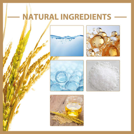 Rice Facial Toner, Deep Hydration, Skin Barrier Repair, Tightening & Moisturizing, Oil Control, Refreshing Non-Greasy, Skin Tone Brightening, Fast Absorption, Exfoliating, Pore Tightening  EELHOE