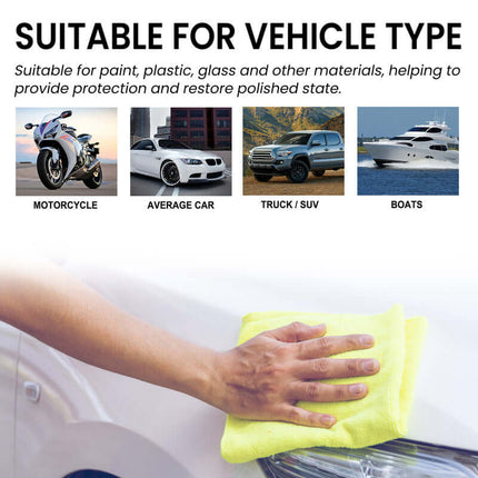 Car Coating Agent, All-in-One , Purple ,Oil Stain Removal & Polishing, Protection, Scratch Repair, Car Paint Cleaning, Maintenance Coating, Keep Clean, Brighten Shine, Long-Lasting Rayhong