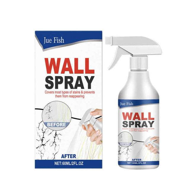 Wall Direct Spray Paint, Home Repair, Stain Covering, Qucick Dry,Wall Peeling Fix, Indoor Renovation, Direct Spray Paint, Easy Stain Coverage, Simple to Use  Jue-Fish