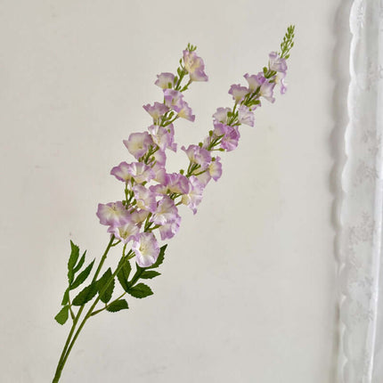 Realistic Artificial Flowers For decoration,Silk-like Fabric,Delphinium Flower,Flowers arrangement,Tall Linear Blooms