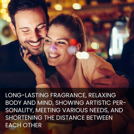 Concentrated Perfume Oil, Mild -Natural Light Fragrance, Long-Lasting Fresh Scent, Couple Dating, Charming Aroma Perfume Oil, Perfume Oil for Romantic Dates, Mild Concentrated Fragrance for Sensitive Skin,  For CouplesEELHOE
