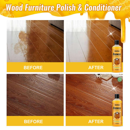 Home Wooden Floor Cleaner with Protection Wax | Stain Removal, Dust Prevention & High Gloss Shine | Easy-to-Use Wood Floor Maintenance Solution Jakehoe