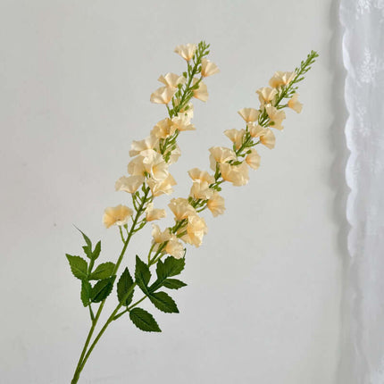 Realistic Artificial Flowers For decoration,Silk-like Fabric,Delphinium Flower,Flowers arrangement,Tall Linear Blooms