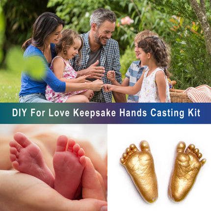 Couple Hand Mask DIY Hand Model, Clone Powder, 3D Stereo Model Powder, Hand & Foot Mask, Craft Souvenir, Perfect for Gifting, Create Lasting Memories DOWMOO