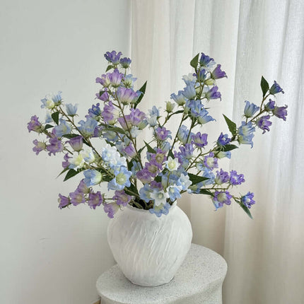 Bluebell Real touch Silk Artificial Flowers with Long Stems, Highly Realistic,Wedding & Home Decor, Living Room & Dining Table, Flower Arrangement