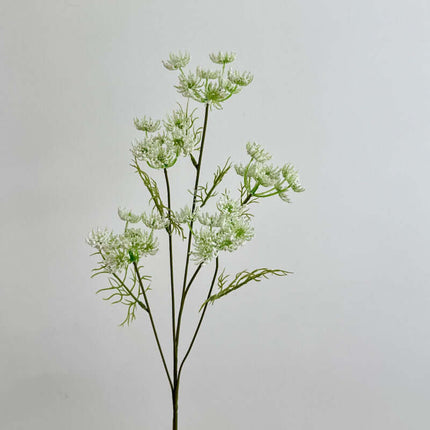 Realistic 5-Fork Lace Artificial Flowers For Decornation,Injection-Molded,High Fidelity,Indoor Flower Arrangement,  Photography Props