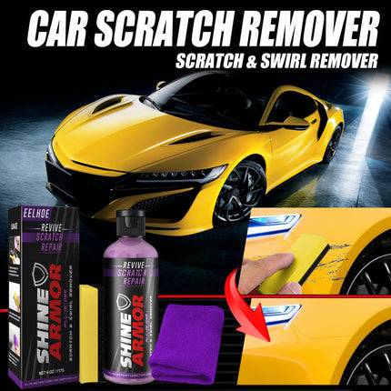 Car Scratch- Free Repair Liquid, Paint Surface Patching, Scratch Removal, Beauty Maintenance, Gloss Restoration, Polishing Liquid, Easy to Use EELHOE