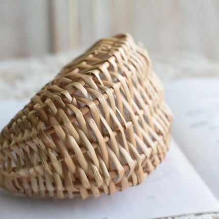 Rattan Woven Flower Basket, Braided Basket, Hand-carry, Willow Weaving Handicraft, Flower Arrangement Creativity, Souvenir Gift, Flower Shop Basket, Scene Decoration, Home Decor