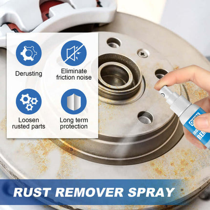 Car Iron Powder Rust Remover Spray, Rust Inhibitor & Remover, Auto Supplies, Stain Cleaning Products, Restore Shine, Prevent Rust, Metal Protective Film  OUHOE